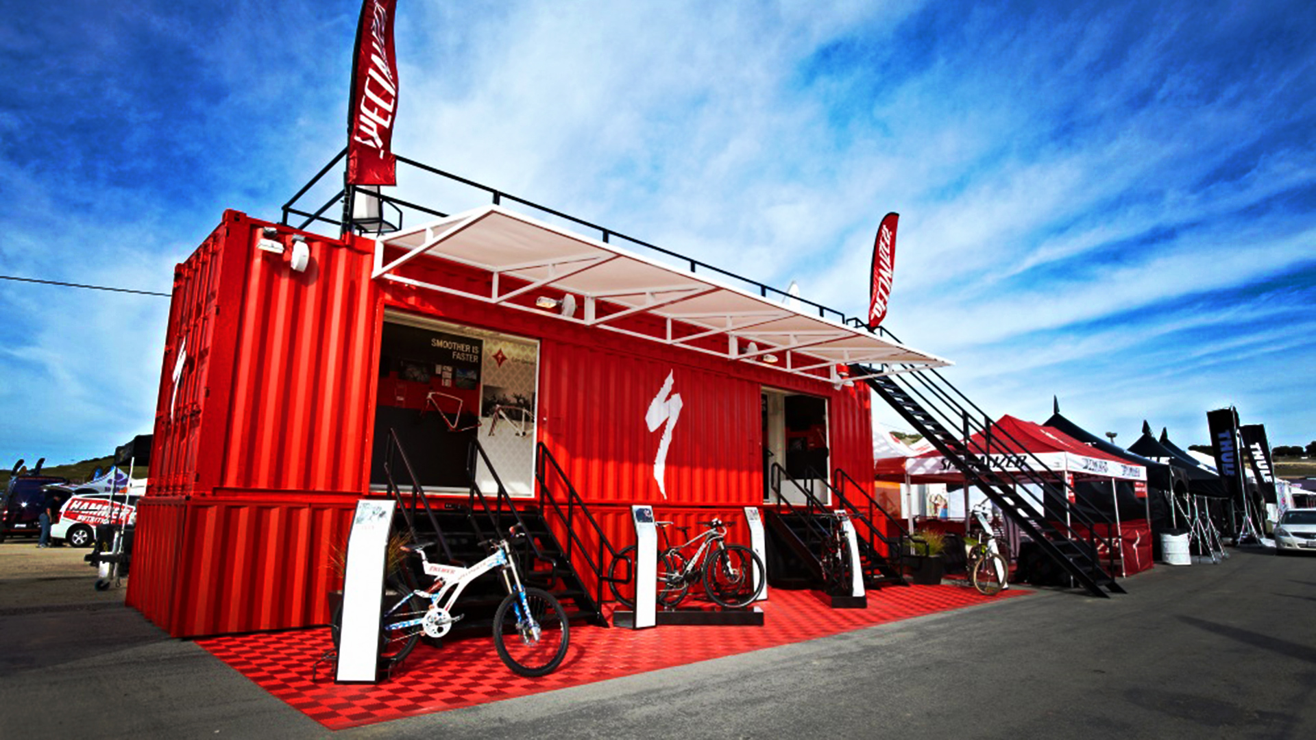 Event container. Контейнер ивент. Контейнер бар. Specialized Container). Bicycle Rental Container.