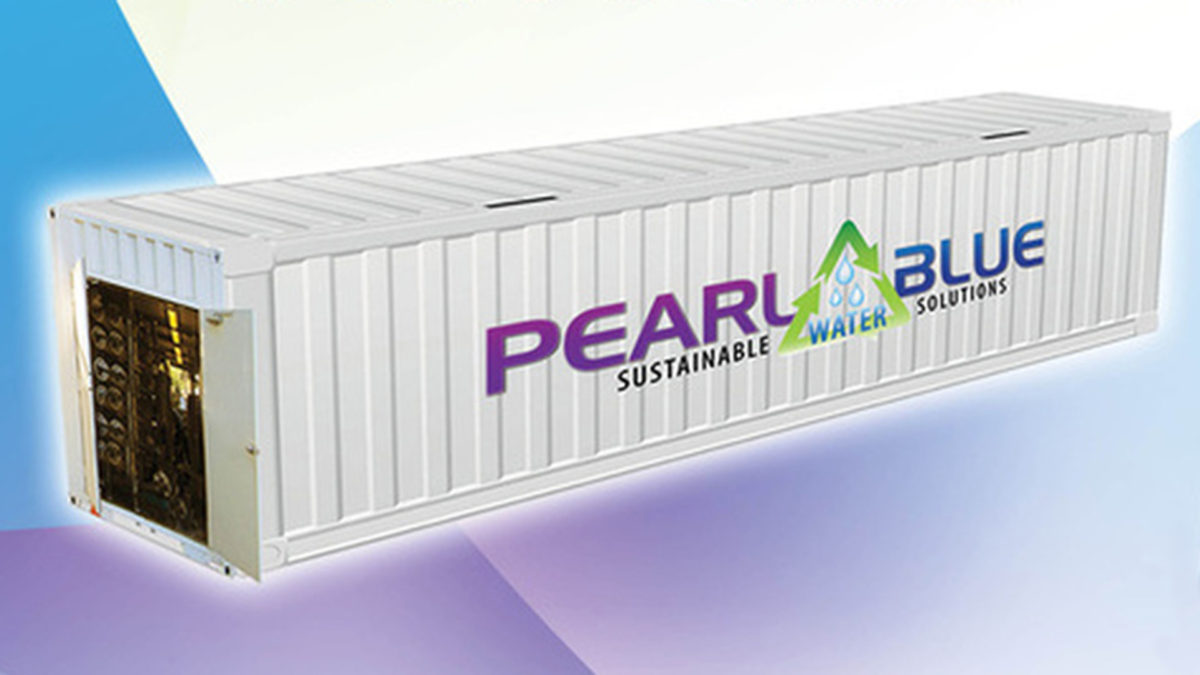 Pearl Blue Custom Shipping Container Structure