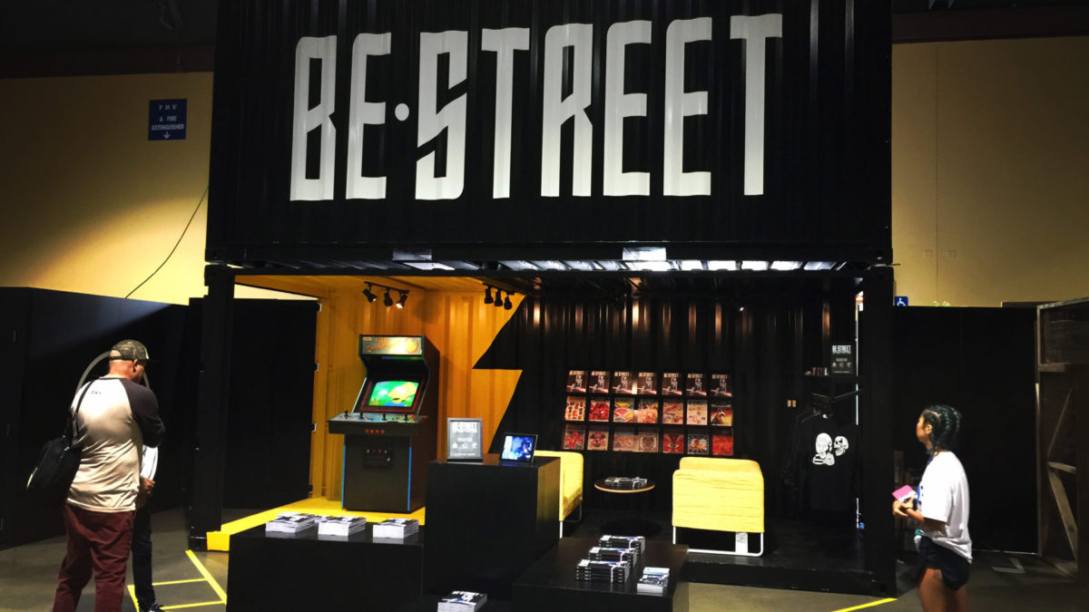 Be Street Shipping Container Booth