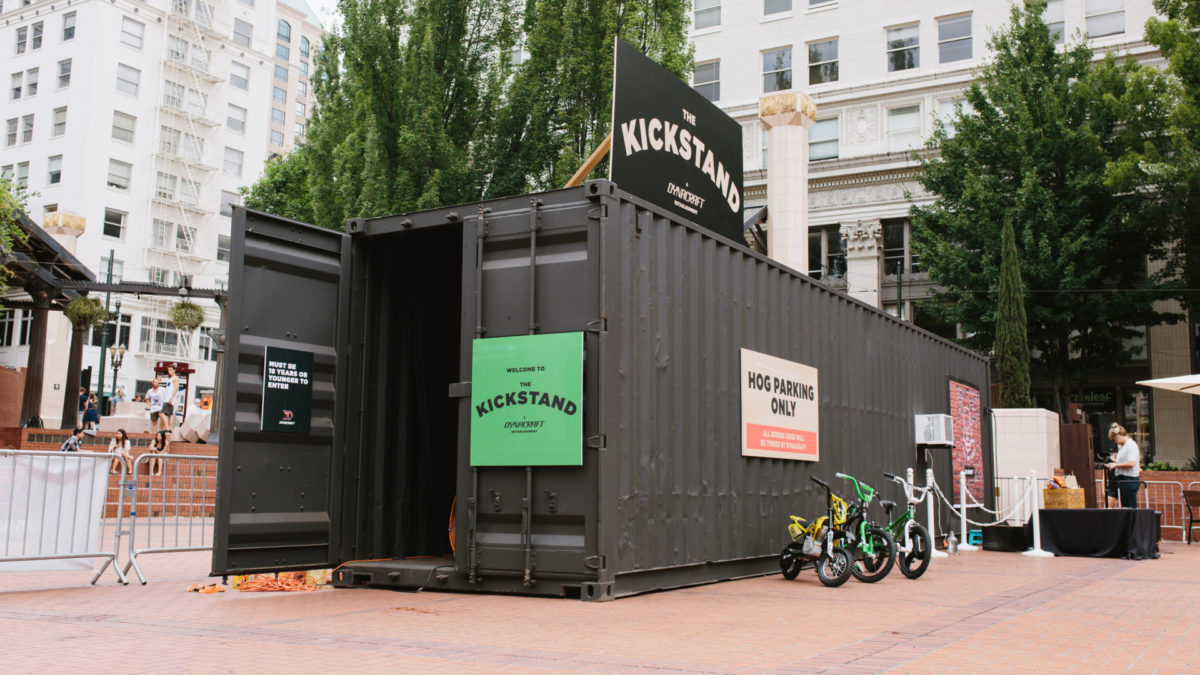 The Kickstand - Dynacraft Shipping Container Juice Bar