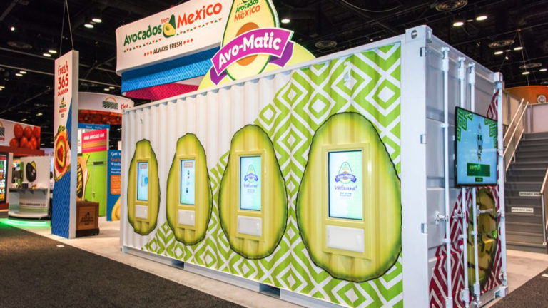 Avocados From Mexico Container Booth - IPME