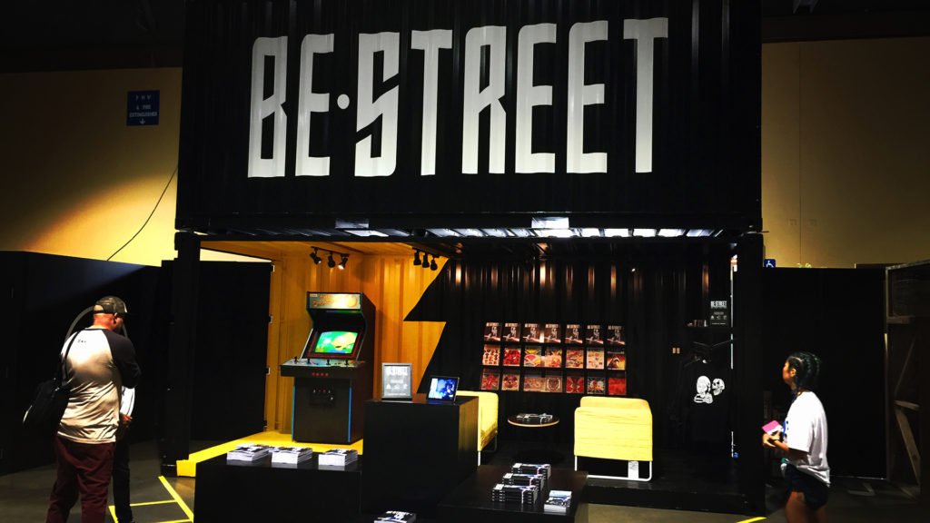 Be Street Shipping Container Booth