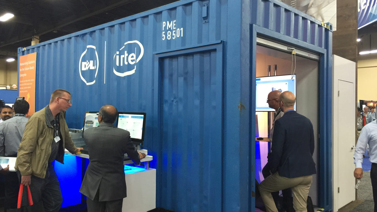 Dell Intel Trade Show Shipping Container