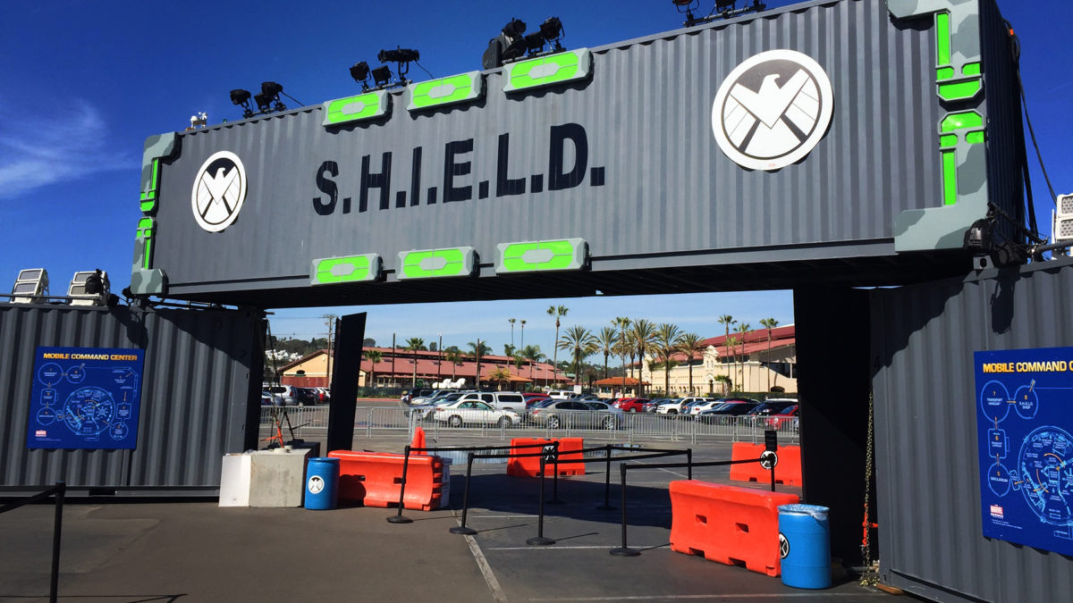 Marvel SHIELD Shipping Container Structure