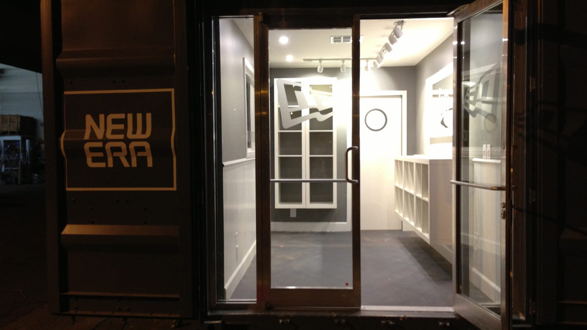 New Era Shipping Container Booth