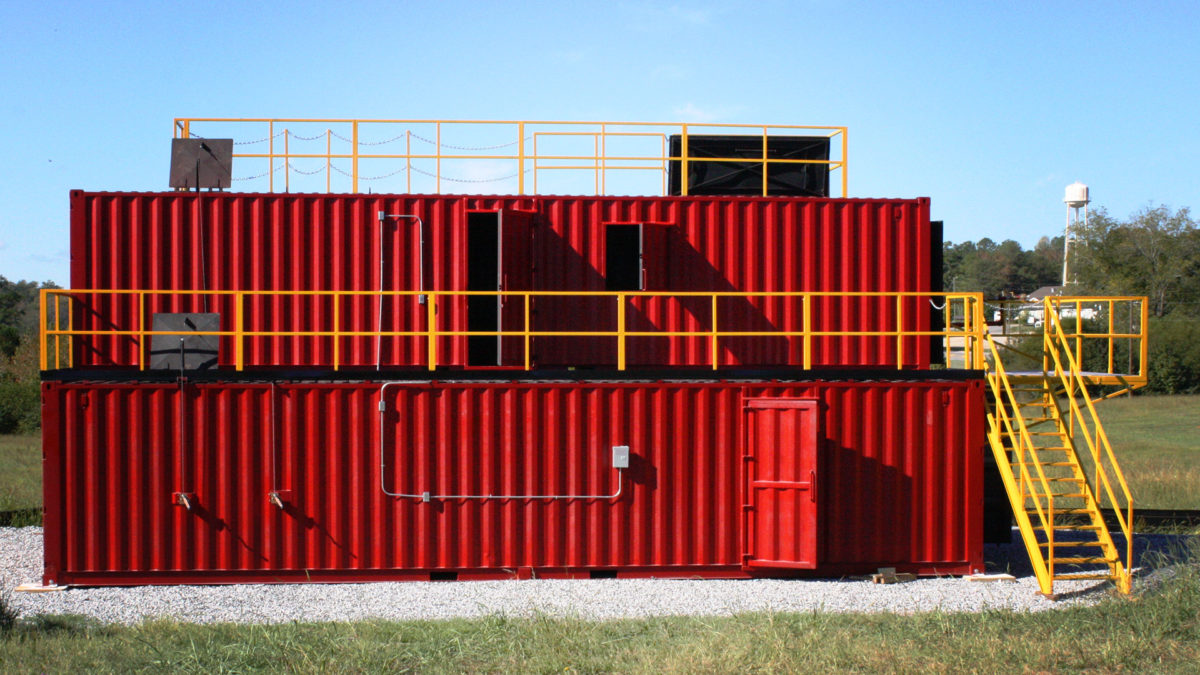 Fire Department Modular Container Building