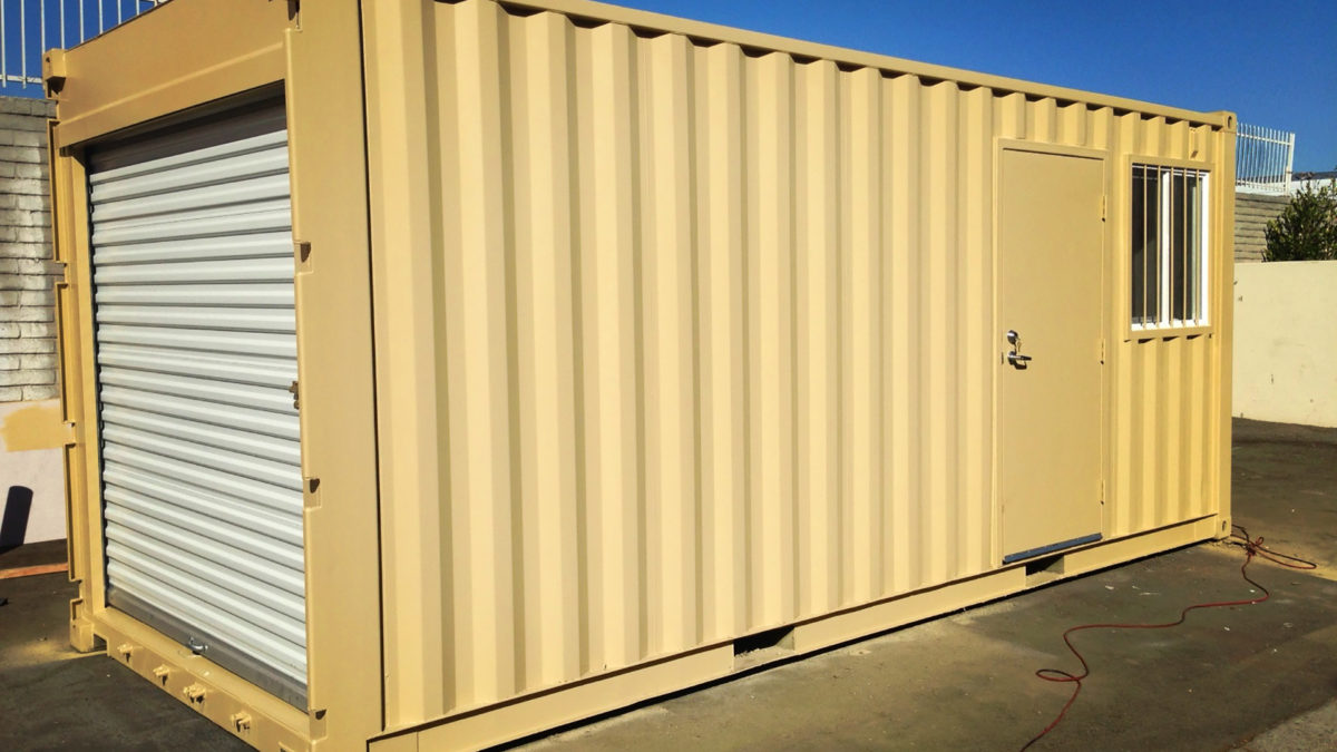 Side Opening Custom Shipping Container - IPME