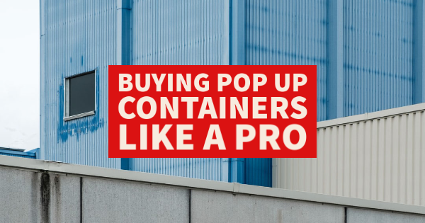 pop up containers